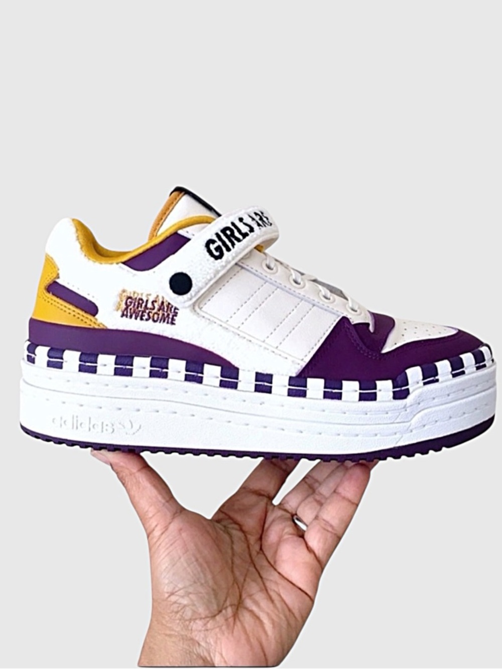 Adidas Triple Platforum Low Girls Are Awesome Women’s Platform Sneakers